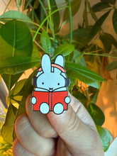 Load image into Gallery viewer, *Miffy Reading Hard Enamel