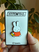 Load image into Gallery viewer, Rabbit Running Hard Enamel