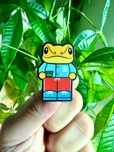 Load image into Gallery viewer, Sapo Concho Puerto Rico Crested Toad Hard Enamel Pin