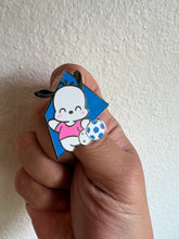 Load image into Gallery viewer, Pochacco Hard Enamel Pin