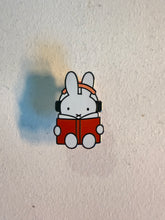 Load image into Gallery viewer, *Miffy Reading Hard Enamel