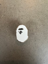Load image into Gallery viewer, Ape Head Glow-In-The-Dark Hard Enamel Pin