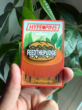 Load image into Gallery viewer, Banh Mi (Vietnamese sandwich) | Feed the Pudge Hard Enamel Pin