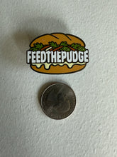 Load image into Gallery viewer, Banh Mi (Vietnamese sandwich) | Feed the Pudge Hard Enamel Pin