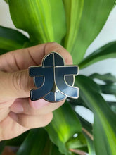 Load image into Gallery viewer, Sea Turtle T Hard Enamel Pin