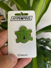 Load image into Gallery viewer, Sea Turtle T Hard Enamel Pin