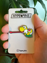 Load image into Gallery viewer, Yoshi Yellow Hard Enamel Pin
