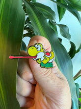 Load image into Gallery viewer, Yoshi Yellow Hard Enamel Pin
