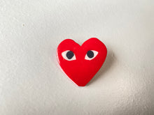 Load image into Gallery viewer, CDG Heart Soft Enamel Pin