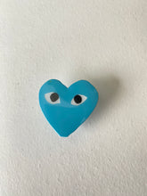 Load image into Gallery viewer, CDG Heart BLUE Soft Enamel Pin