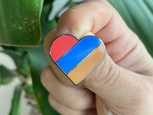 Load image into Gallery viewer, Armenia Fundraiser Hard Enamel Pin <3