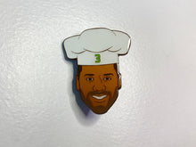 Load image into Gallery viewer, Russell Wilson "let Russ cook" Seahawks Hard Enamel Pin