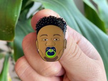 Load image into Gallery viewer, DK Metcalf Seattle Seahawks Hard Enamel Pin