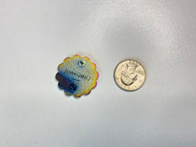 Load image into Gallery viewer, Happy Flower Rainbow Hard Enamel Pin *Glow In the Dark