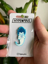 Load image into Gallery viewer, Gotenks Ghost Bomb Hard Enamel Pin (Glow in the dark)