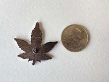 Load image into Gallery viewer, Cute Weed Leaf Hard Enamel Pin
