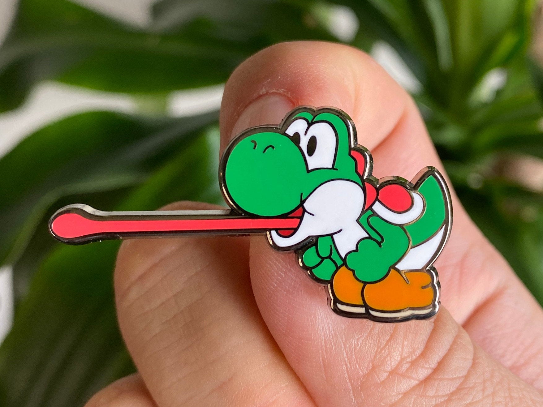 Yoshi Egg Super Mario Brothers Video Game Retro 1.1 Lapel Enamel Pin US  SELLER