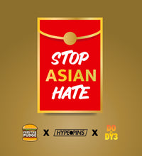Load image into Gallery viewer, Stop Asian Hate Hard Enamel Pin