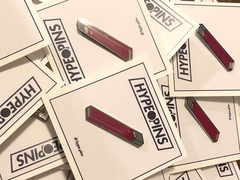 Vape Pen Hard Enamel Pin Vape Pen Hard Enamel Pin