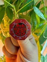 Load image into Gallery viewer, Double Happiness Hard Enamel Pin
