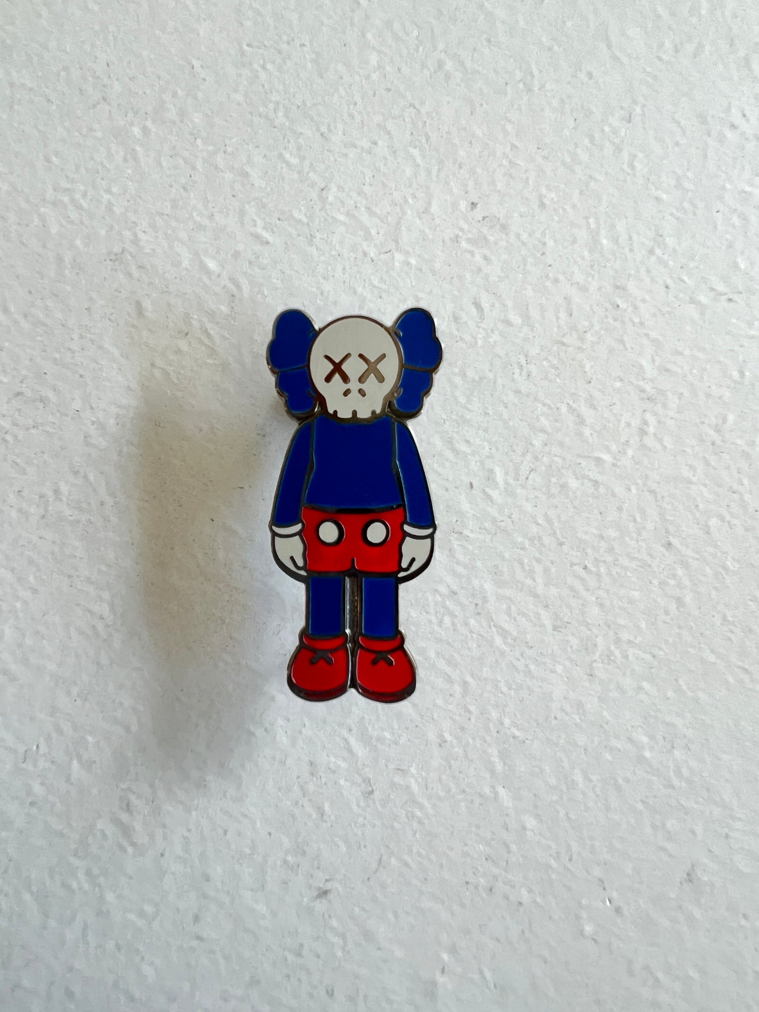 HypeBeast KAWS Independence Day Enamel Pin - Home