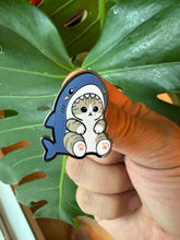 Load image into Gallery viewer, Cat Shark Cutie Hard Enamel Pin

