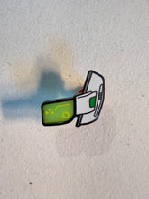 Load image into Gallery viewer, DBZ Scouter Hard Enamel Pin
