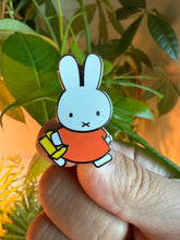 Load image into Gallery viewer, Rabbit Running Hard Enamel
