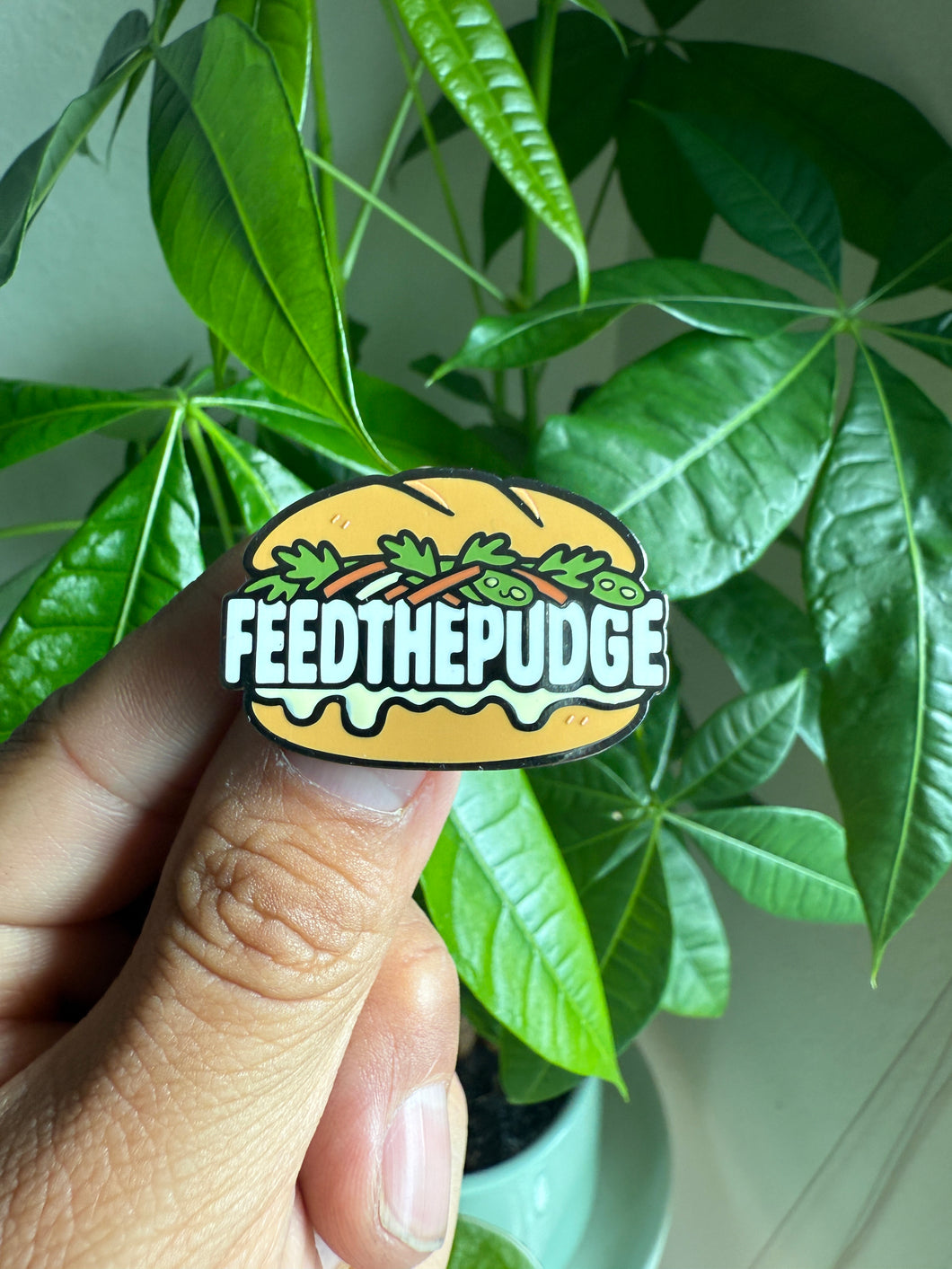 Banh Mi (Vietnamese sandwich) | Feed the Pudge Hard Enamel Pin