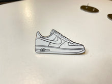 Load image into Gallery viewer, Nike Air Force 1 White Hard Enamel Pin
