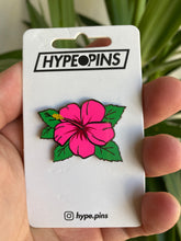 Load image into Gallery viewer, Hibiscus Hard Enamel Pin 🌺
