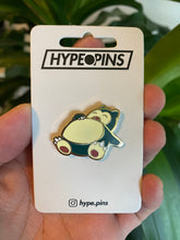Load image into Gallery viewer, Snorlax Hard Enamel Pin
