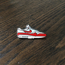 Load image into Gallery viewer, Airmax 1 Red Hard Enamel Pin
