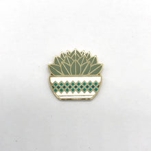 Load image into Gallery viewer, Succulent Plant Pin - Hard Enamel
