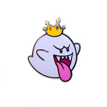 Load image into Gallery viewer, King Boo Mario Pin (Glow in the dark!)
