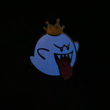 Load image into Gallery viewer, King Boo Mario Pin (Glow in the dark!)
