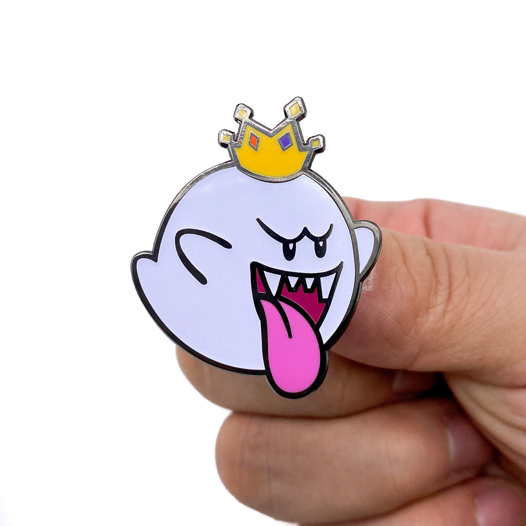 King Boo Mario Pin (Glow in the dark!)