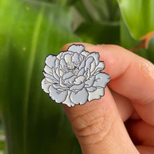 Load image into Gallery viewer, Peony White Soft Enamel Pin
