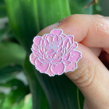 Load image into Gallery viewer, Peony Pink Soft Enamel Pin
