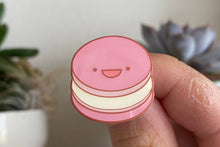 Load image into Gallery viewer, Macaron Raspberry Pink Pin
