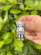 Load image into Gallery viewer, HypeBeast KAWS Pin Off White Hard Enamel Pin
