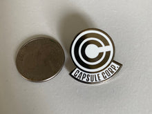 Load image into Gallery viewer, Capsule Corp Hard Enamel Pin
