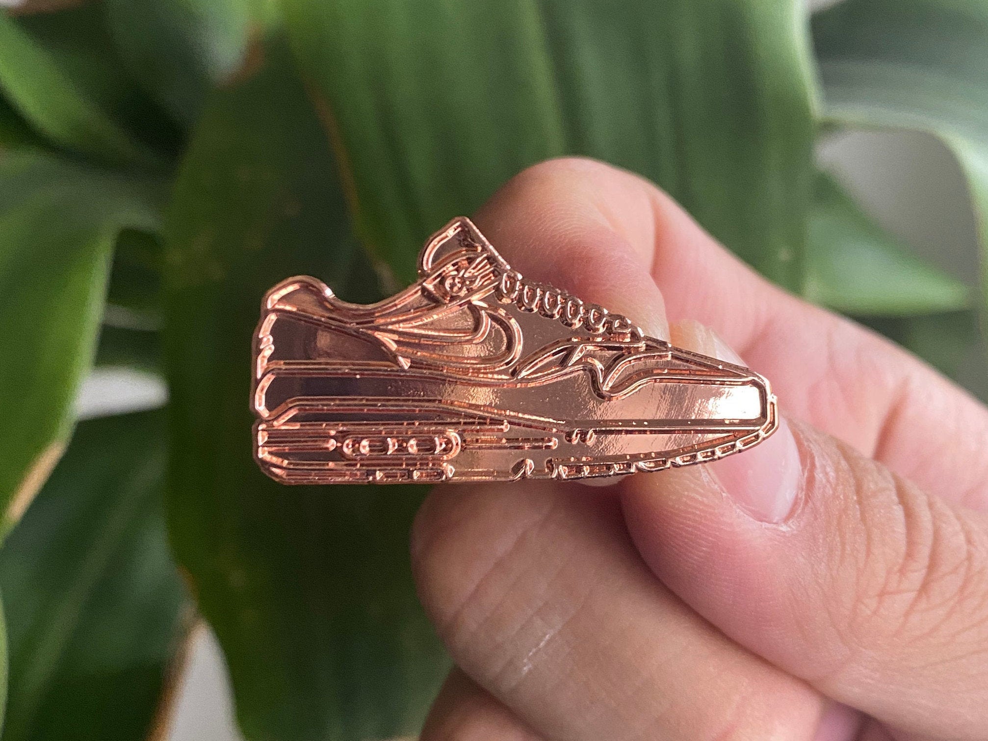 Airmax Rose Gold Hard Enamel Pin – Hype Pins