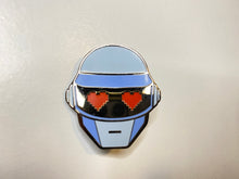 Load image into Gallery viewer, Daft Punk (Thomas Helmet) Hard Enamel Pin
